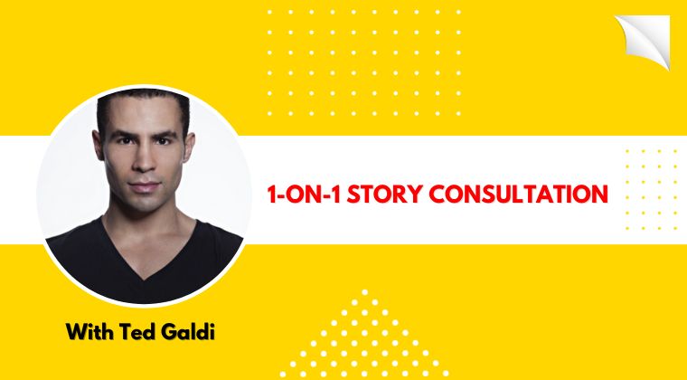 Story consultation with Ted Galdi