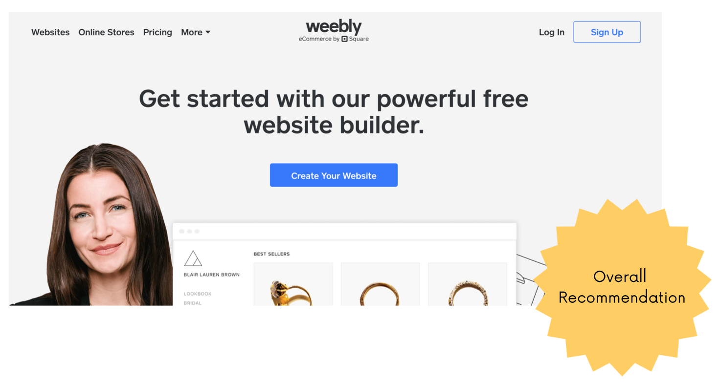 Weebly vs. Wix - overall recommendation